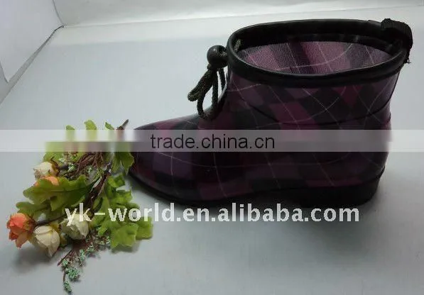 ankle rain boots for ladies
