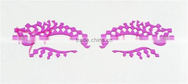 Kindly open your eye,eye decoration sticker with glue in it