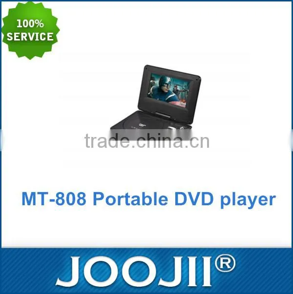7-16 inch digital multimedia portable dvd player support USB SD CD VCD DVD built-in battery