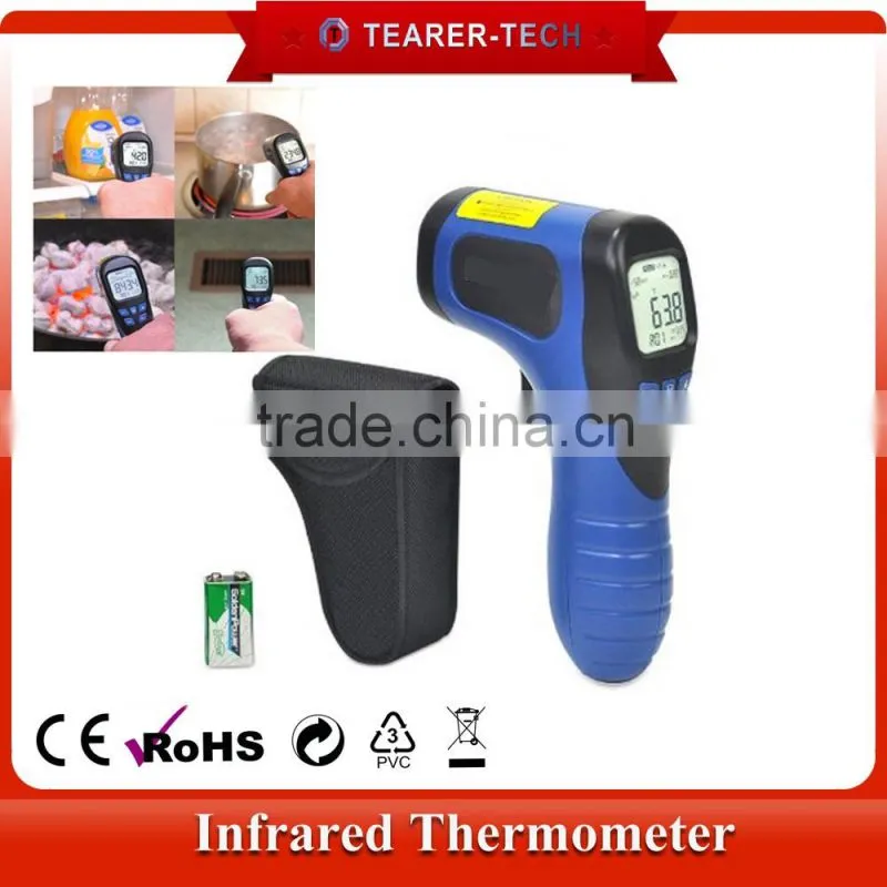 New LCD Digital Non-Contact Infrared IR Thermometer -50~750C Temperature Tester
