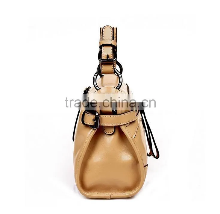 2016 tote leather bags woman lady handbag fashion genuine leather handbag