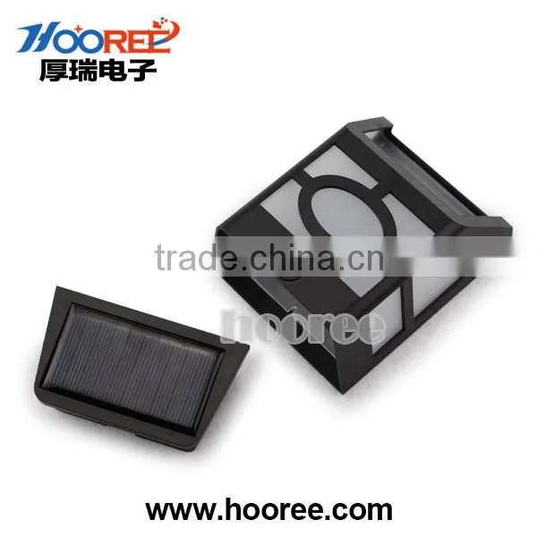 Deluxe Wall / Garden / Door / Window Sound Control Solar Light
