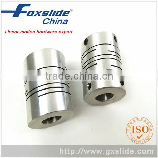 Stainless Steel Set Screw Type 16x23mm Flexible Beam Helical Coupling