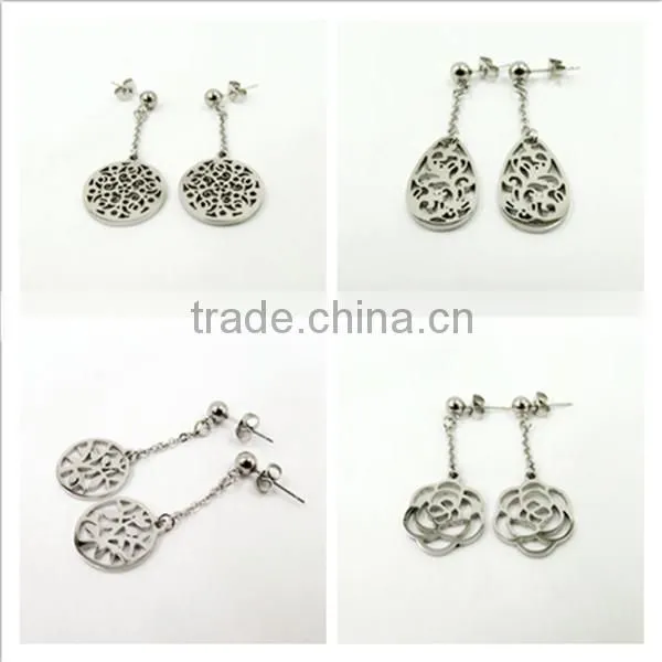High-end gold ear rings for women,fashion jewelry