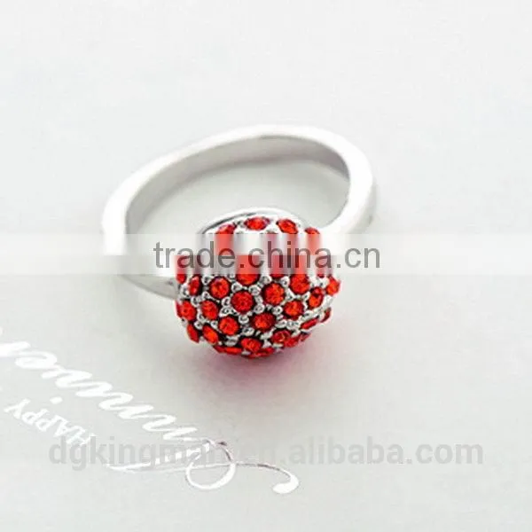 Kingman top level designer korean style alloy rings