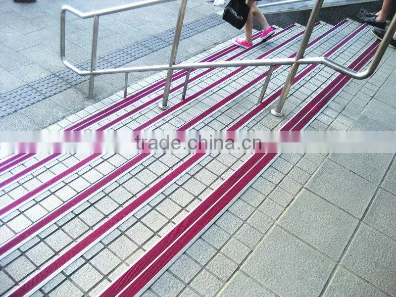 aluminum punching hole Anti-slip stair nosing /stair edging/ceramic tile trim