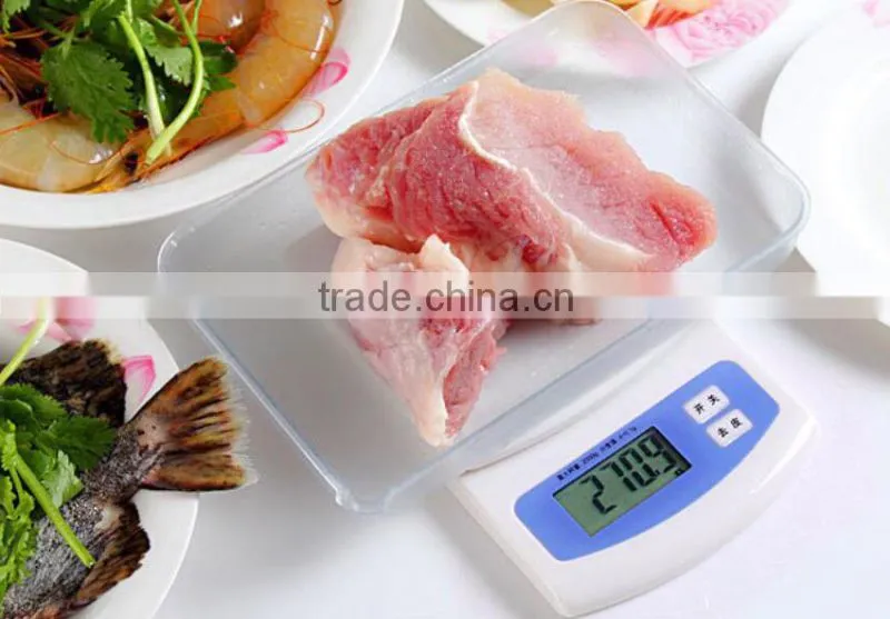 Brushed Stainless Steel Digital Electronic Kitchen Household Scale 500g 0.01g