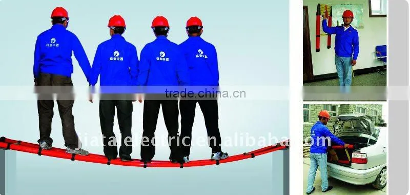 super light multi-purpose insulated extension ladder