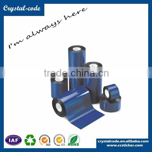 International standard thermal transfer wax printing ink ribbons black color for barcode printer