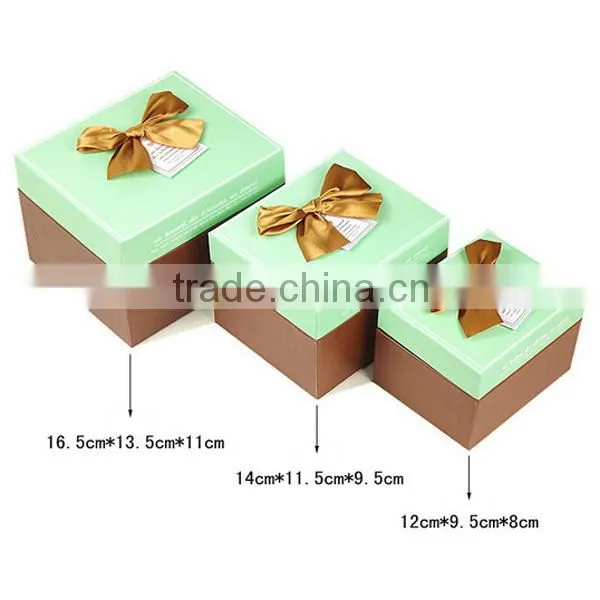 Fresh Green Color Gift Box