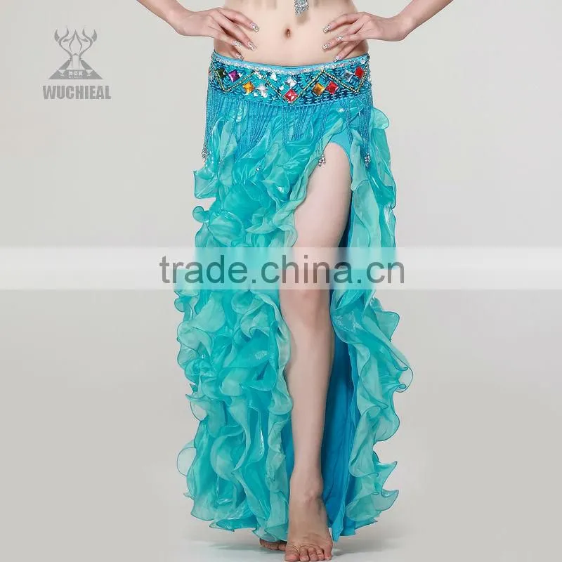 Wholesale Belly Dance Costumes, Hot Sexy High Quality Skirt,Belly Dancing Performance Skirt QC2005