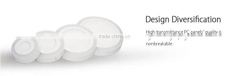 boutique/home/restaurant and other indoor lighting led panel round 18w
