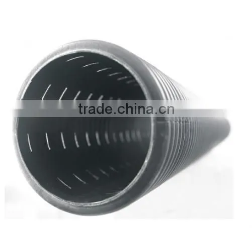 plastic HDPE Double wall Corrugated Pipe--half infiltration pipe