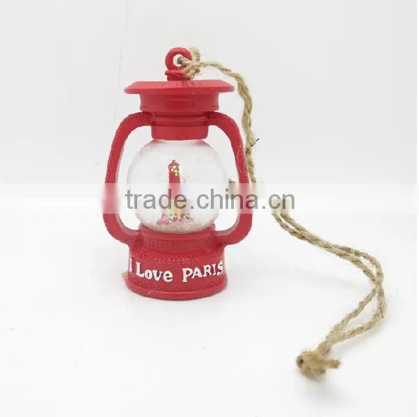 Decoration Fashion Design Decorative Resin Electric Hurricane Lamp