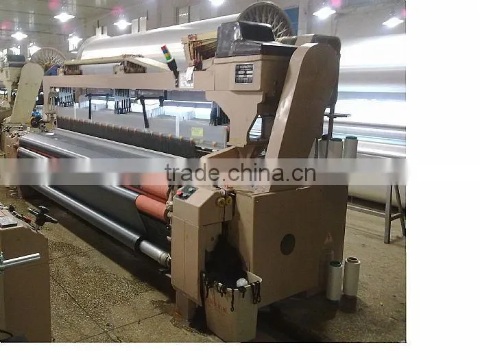 Double beam water jet loom textile machine