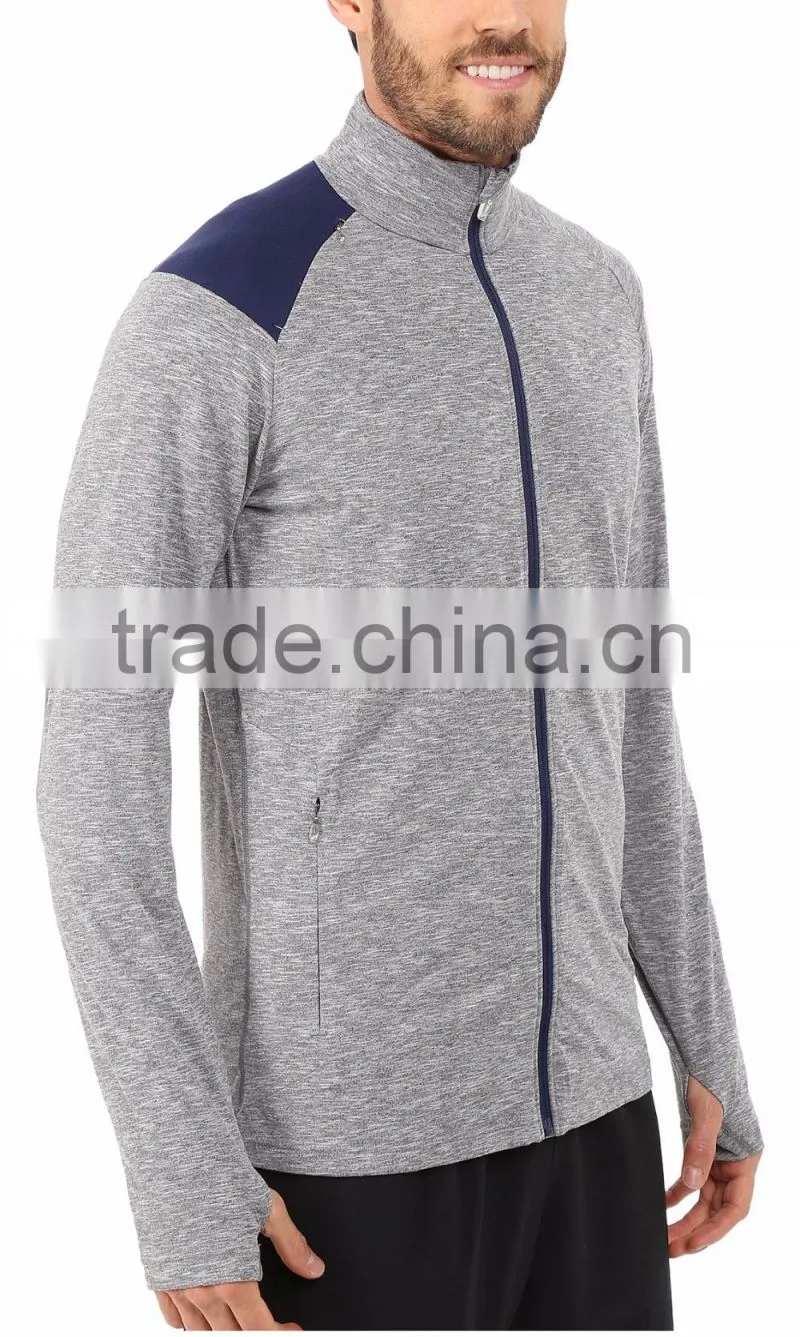 Ramax Custom Men Slim Fit Full Zip Running Jacket For Training Wear