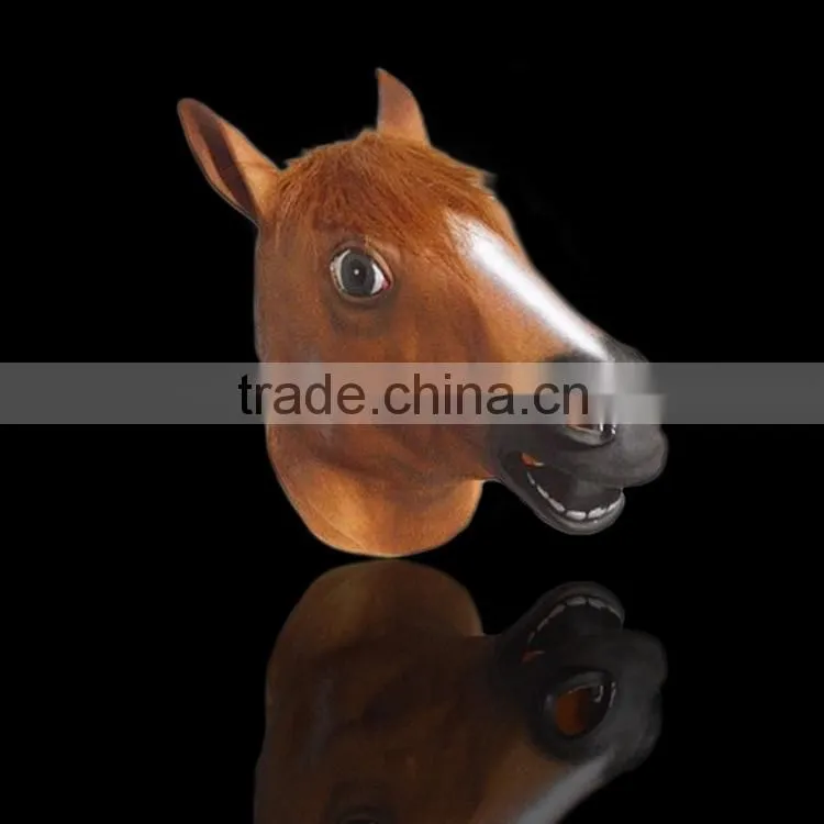 Latex Horse mask for party, halloween mask, face mask