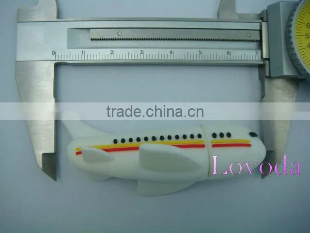 plane shaped USB Flash Drive / PVC USB Flash Drive/ 3D usb flash drive LFN-212