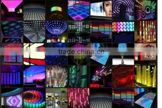 Ledcolourlight DMX LED falling star light DMX digital bar/tube light DMX LED strip light 4univeres DMX512 ArtNet controller
