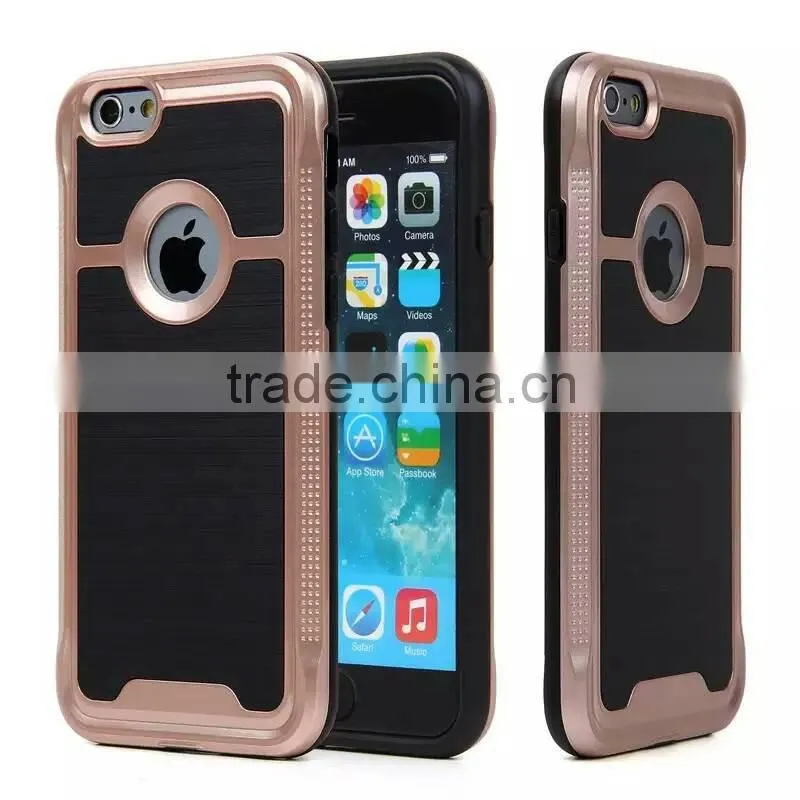 Quality Premium Shining Brush Satin Defender Cell Phone Case for samsung galaxy note 5