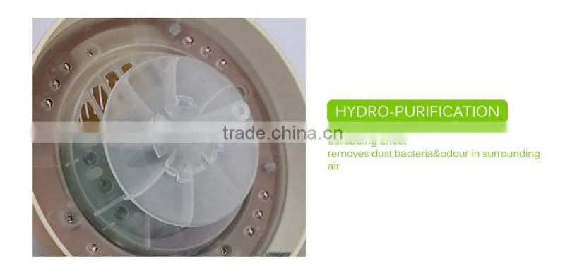 KS-02 eletrical water air purifier aroma diffuser with colorful LED lights and anion generator