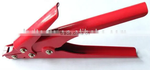 LS-519 Fastening and cutting tool for nylon cable tie width 2.4-9mm, two in one Cable Tie Gun nylon cable tie tensioning tool