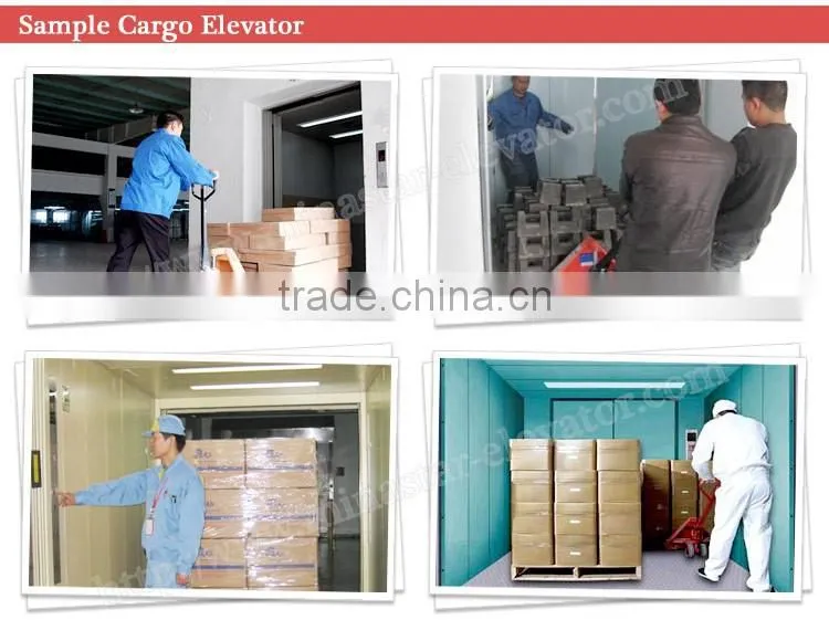 Professional manufacturer of freight elevator material portable cargo lift