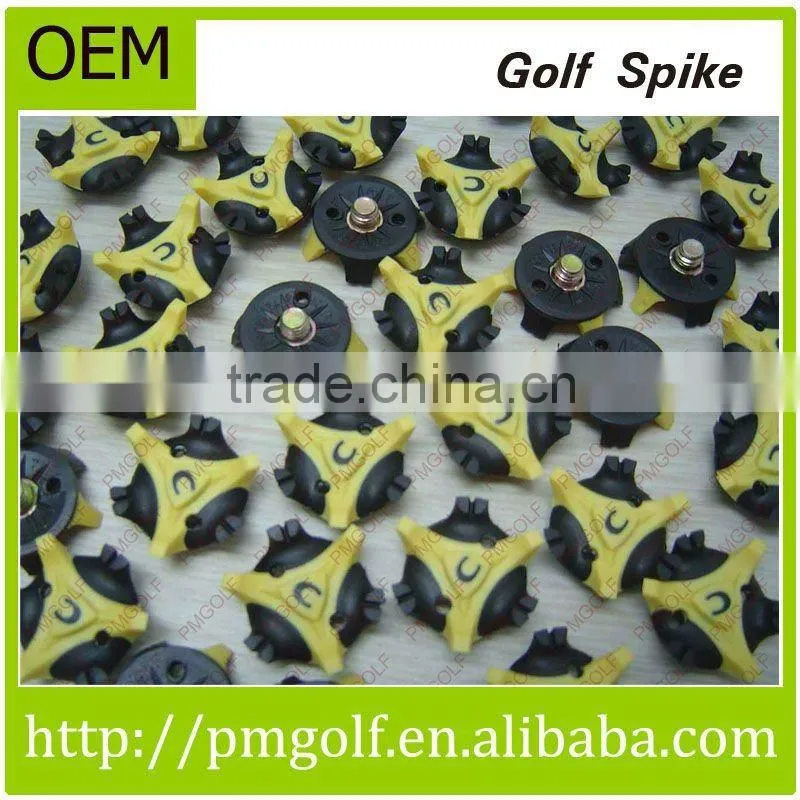 Customized Golf Rubber Screw Spike