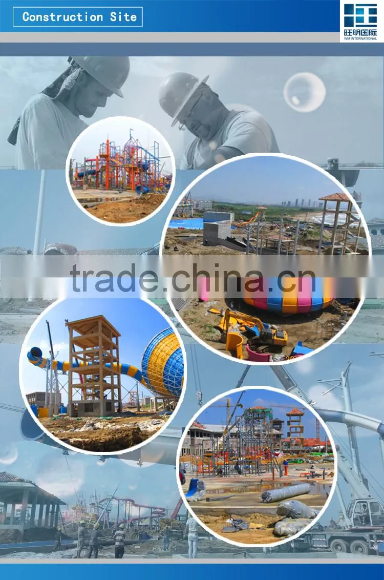 2016 artificial Tsunami Pool blasting vacuum row wave starter or maker in Water Park