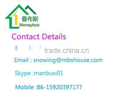 Low cost & comfortable movable sandwich panel Garden house