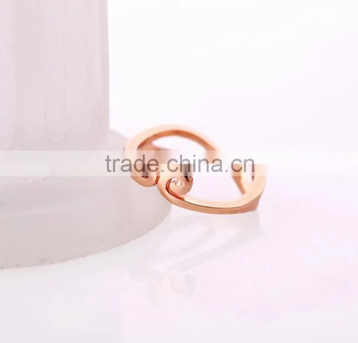 Custom Round Shape Smart Ring Metal O Ring