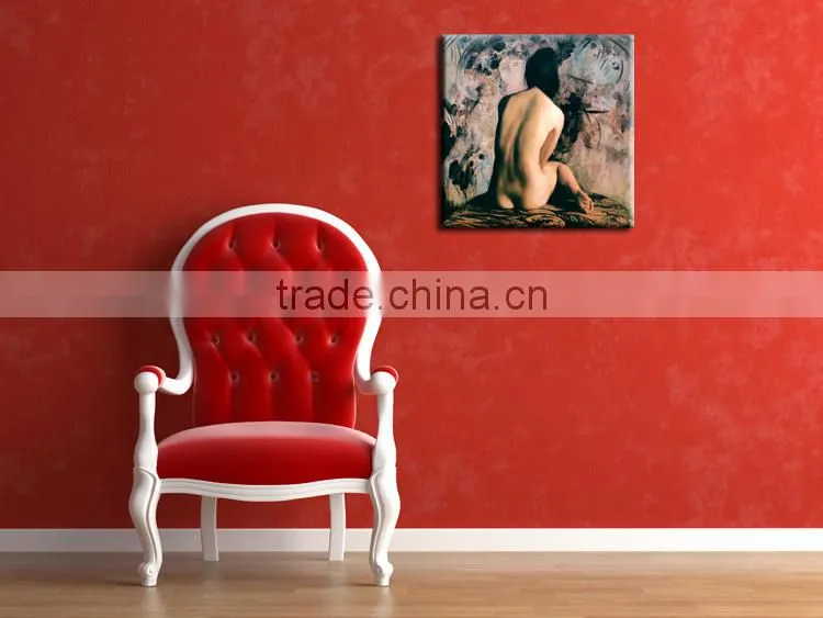 Decorative wall picture beautiful sexy nude woman oil painting