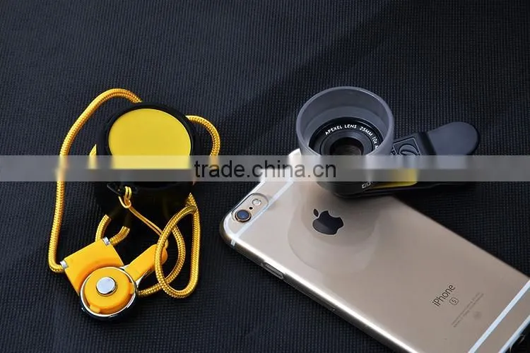 10x Macro Lens Universal Clip Camera Cell Mobile Phone Lens For iPhone 4 5 6 Plus Samsung S6 for Sony Z3