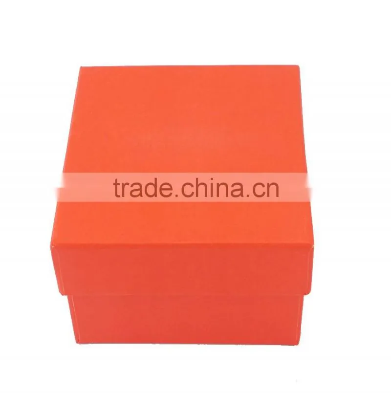Hot selling small red watch box for promotional gift watch oem order received custom logo