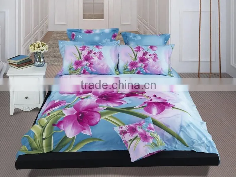 fashionable bedding sets 3d with 100% polyester for sale