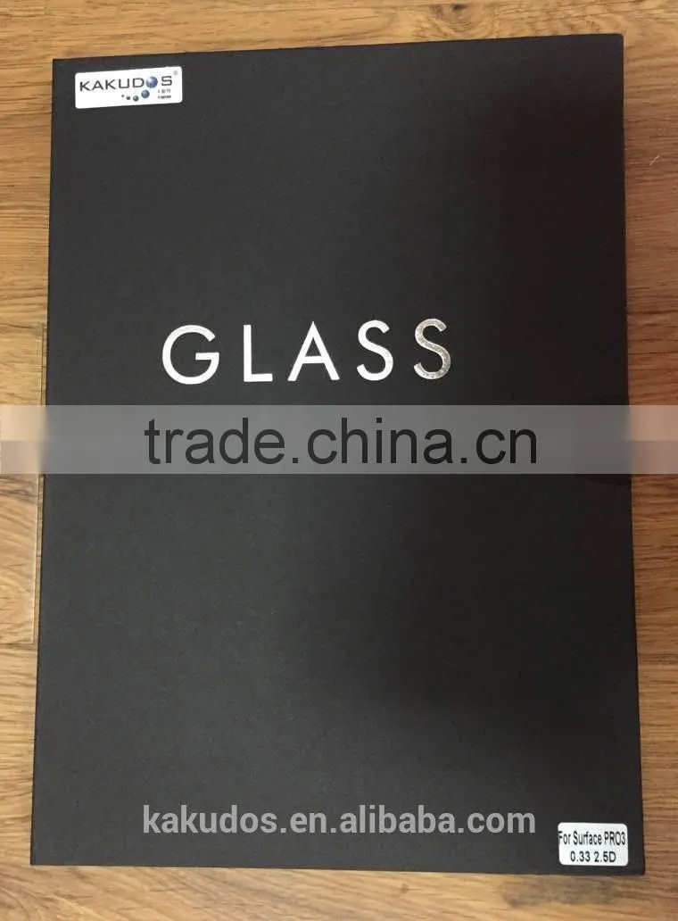for microsoft surface pro 3 Tempered Glass Screen Protector full size film wholesale