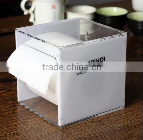 hot sale acrylic tissue box for toilet