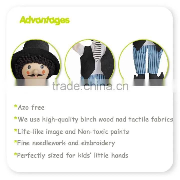 Wooden Craft Hand Puppet