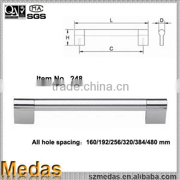 Aluminium cabinet furniture handles