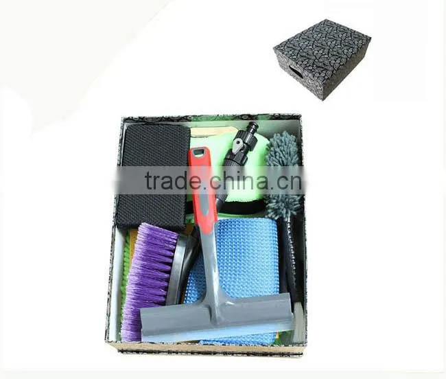 Wash kit microfiber cleaning equipment for car, professional car cleaning tools
