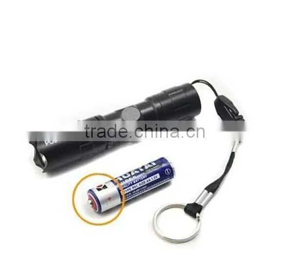 waterproof shockproof led aluminum flashlight