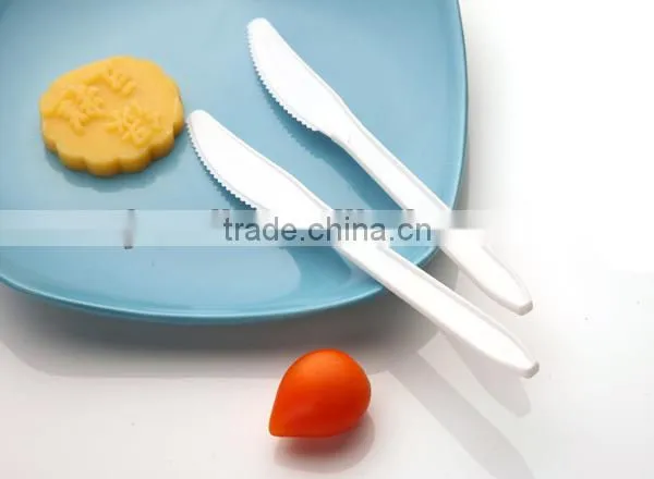 white plastic knife,disposable plastic knife