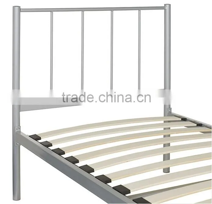 Classic style metal bedstead kids guest bed foshan furniture