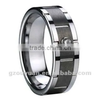 tungsten ring ,fashion wedding bands finger ring