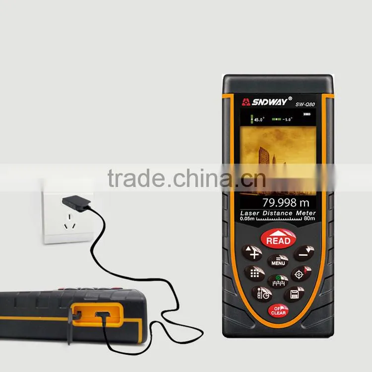 Handheld Digital Laser Distance Meter 0.05-120m Measuring range Laser Rangefinder