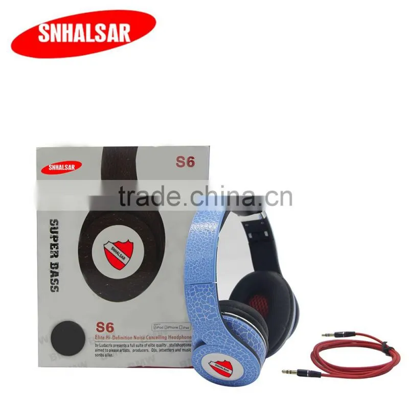 Shenzhen new leather headphones headset for mobile