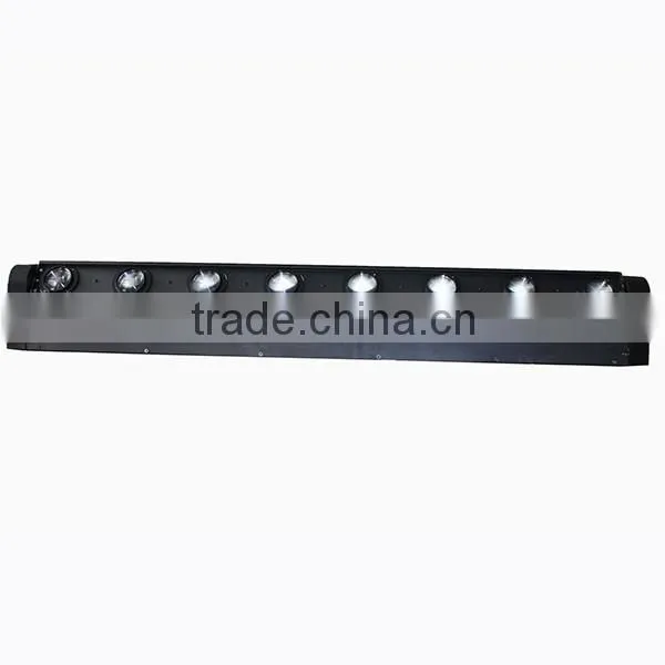 wholesale multi color led light bar 10W RGBW eight eyes moving head beam light