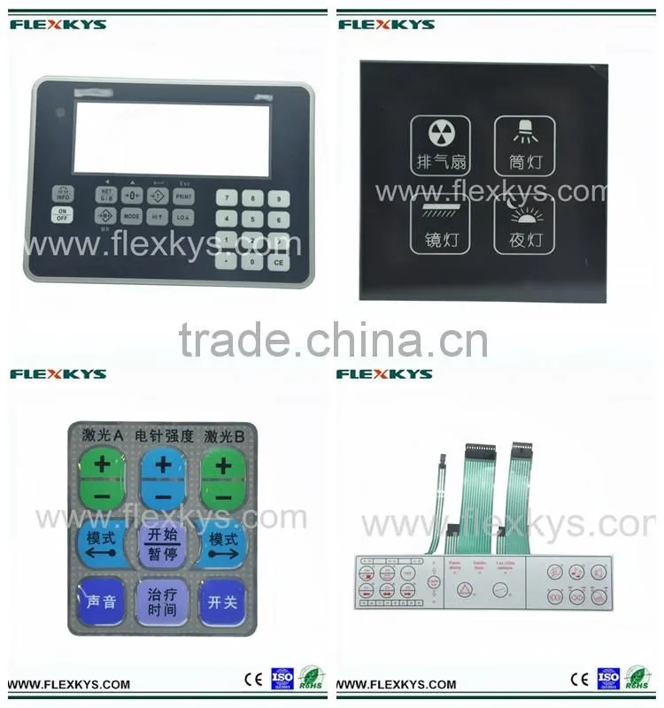 Low price automobile industry membrane switch