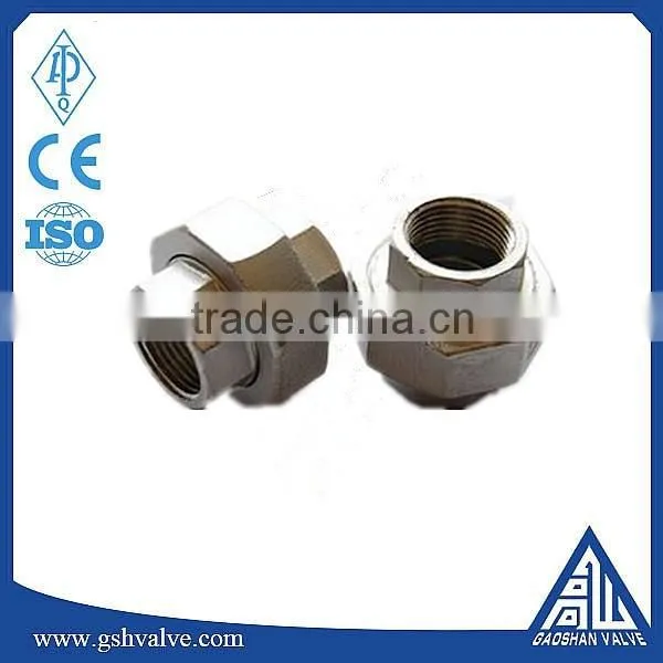 BSP/NPT threaded 316 stainless steel pipe fitting union