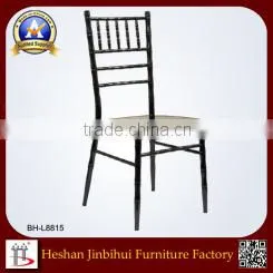 Wholesale white Wedding resin upholstered chiavari chair Napoleon chair